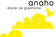 Logotype Anaho, atelier de graphisme ©